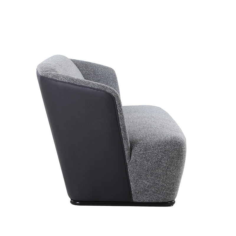 ASTRID 3-Seater Sofa - Modern Grey Fabric Couch for Living Room, Lounge & Home Decor | Comfortable Sectional Sofa for Small Spaces