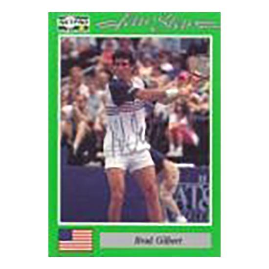Brad Gilbert Autographed Men's Tennis Card - Collectible Memorabilia for Fans & Sports Enthusiasts | Perfect for Display, Gifts, and Collections