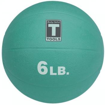 Body Solid Rubber Medicine Ball Set with Rack - Heavy Duty Exercise Equipment for CrossFit, Strength Training & Home Gym Workouts