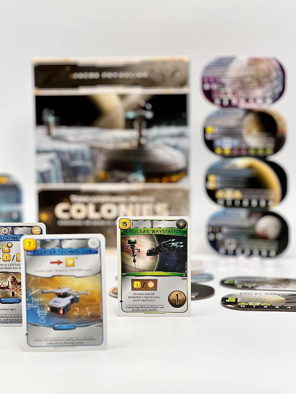 Terraforming Mars: The Colonies Board Game - Strategic Sci-Fi Expansion for 1-5 Players | Perfect for Game Nights & Family Gatherings