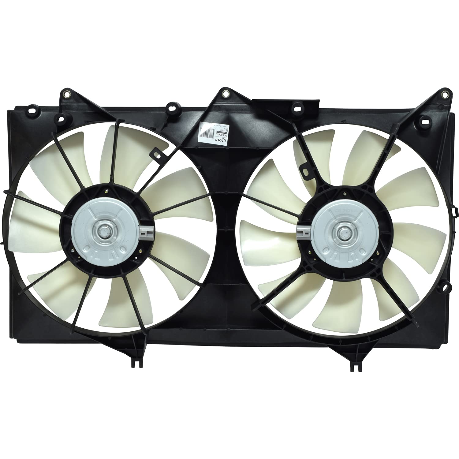 Dual Radiator and Condenser Fan Assembly FA 50661C - High Performance Cooling Fan for Car AC System - Perfect for Vehicle Overheating Prevention and Climate Control
