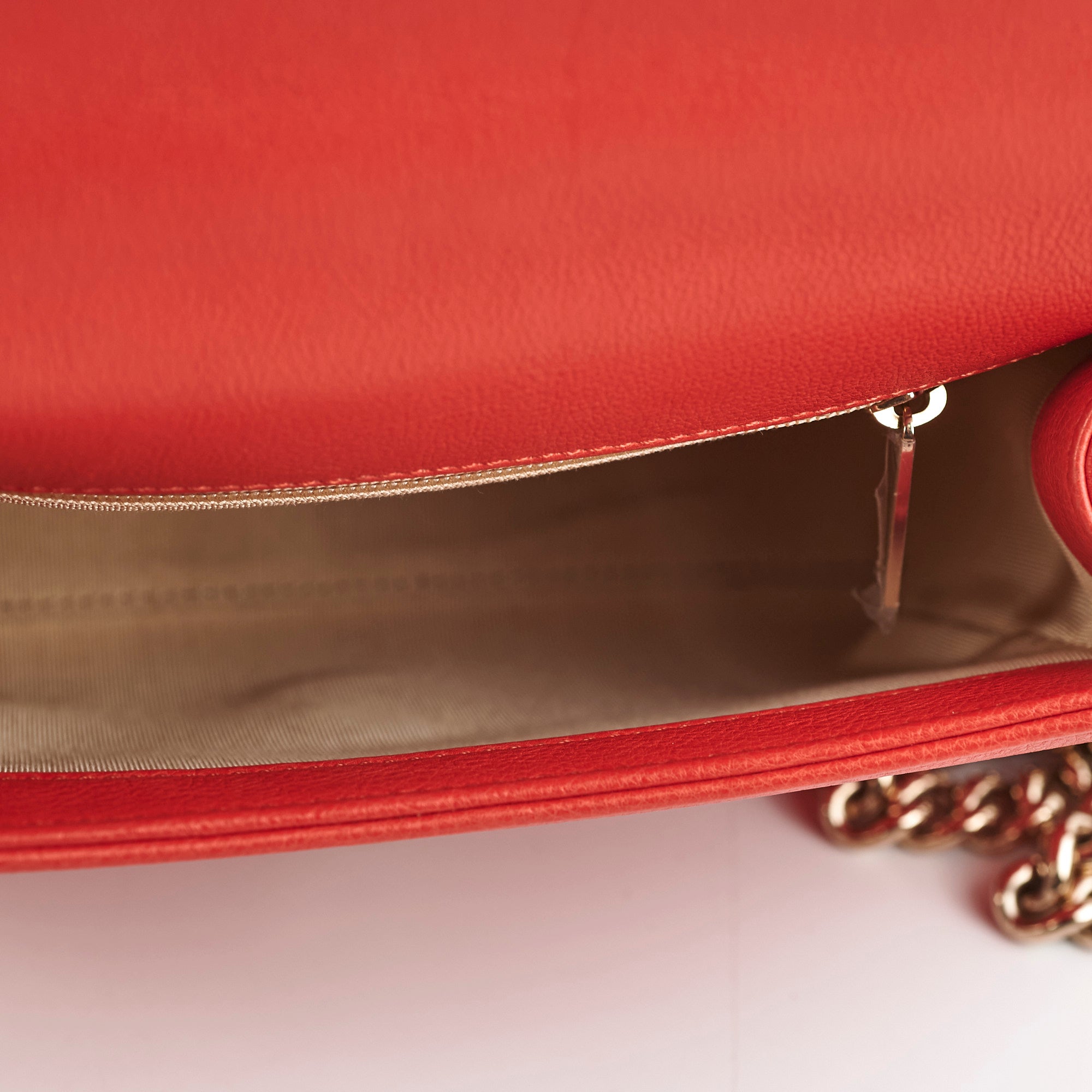 Chanel Seasonal Flap Red Crossbody Bag for Women - Luxury Leather Shoulder Bag - Perfect for Date Night, Parties & Special Occasions