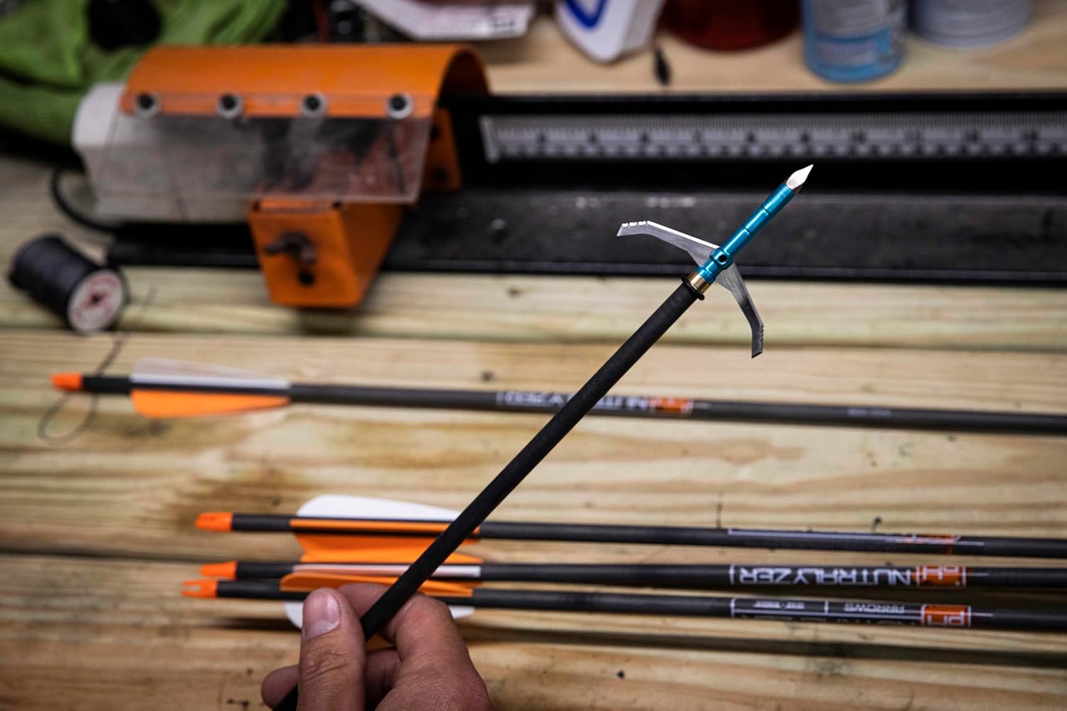 Dead Ringer Great White 100/125 Grain 2-Blade Broadhead 3-Pack - High Precision Hunting Broadheads for Deer, Elk & Big Game Hunting