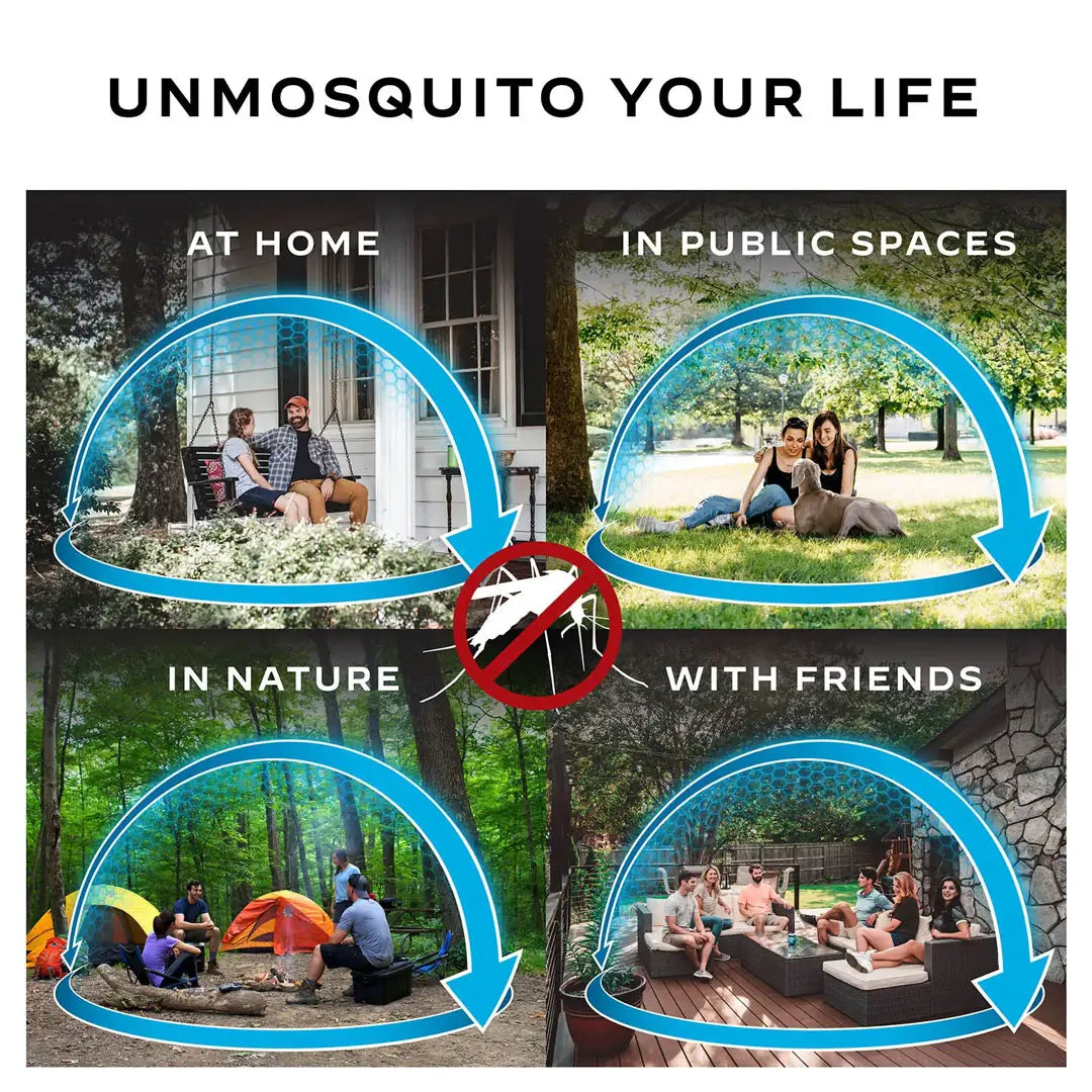 Thermacell Patio Shield Mosquito Repeller - Portable Outdoor Bug Repellent Device for Patio, Garden, Camping & Backyard - EPA Approved Insect Protection