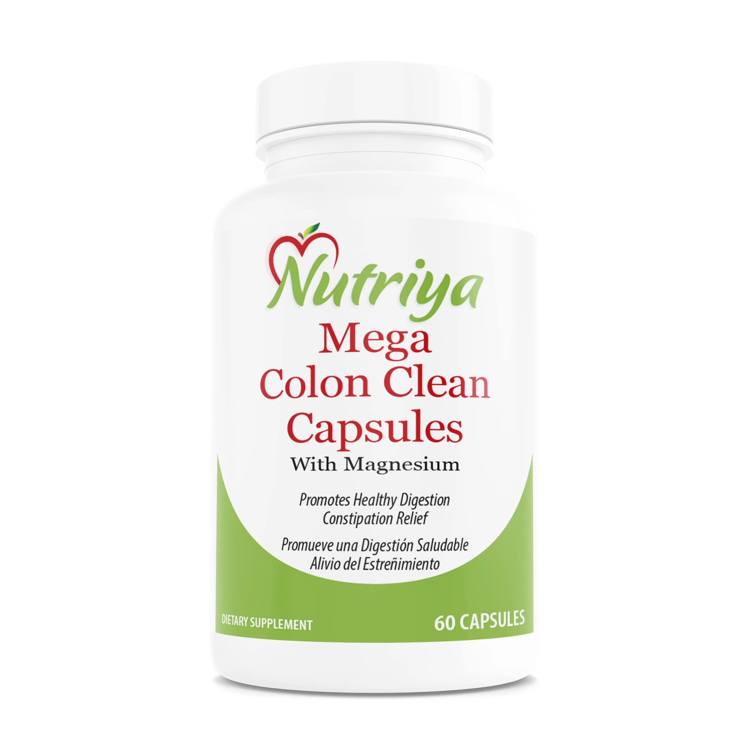 Mega Colon Cleanse Capsules - Natural Detox & Digestive Support for Gut Health | Ideal for Cleansing, Weight Management & Improved Digestion