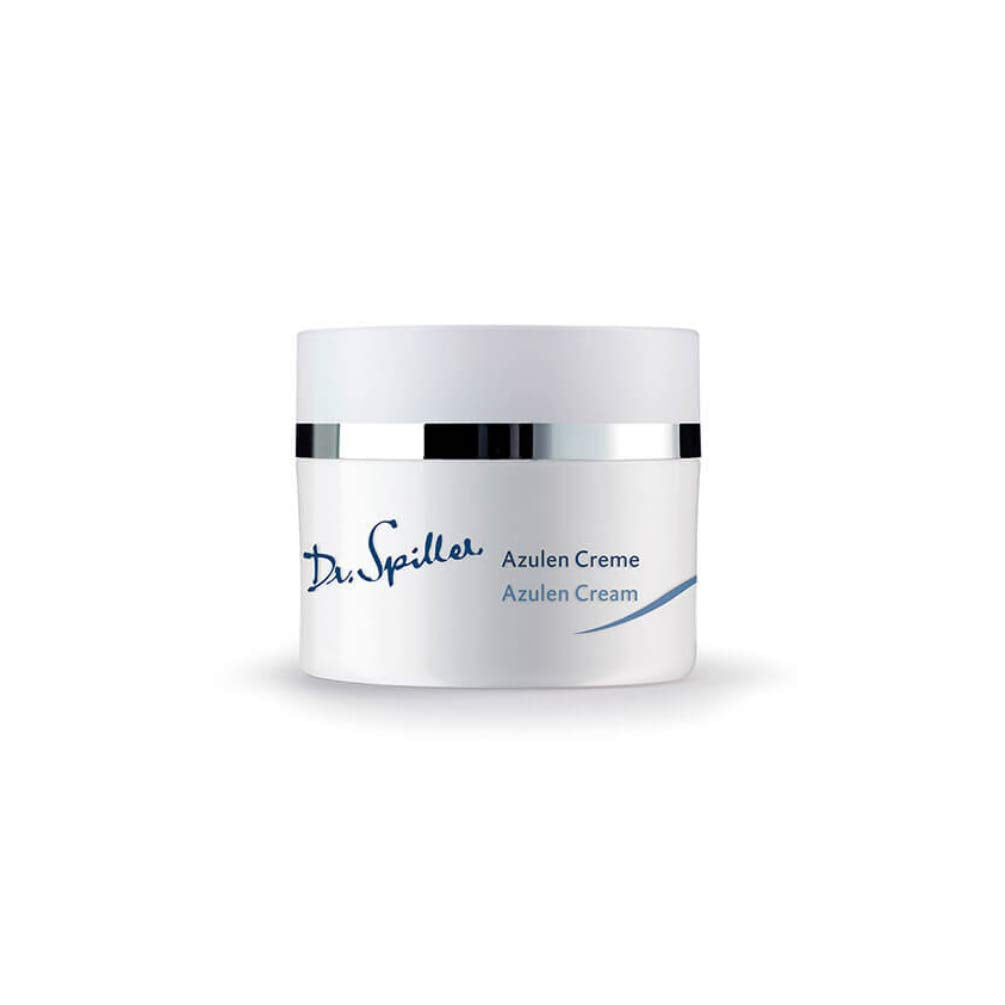 Dr. Spiller Biomimetic Azulen Cream 50ml/1.7oz - Soothing Facial Moisturizer for Sensitive Skin | Redness Relief & Hydration for Dry, Irritated Skin | Day & Night Skincare Routine