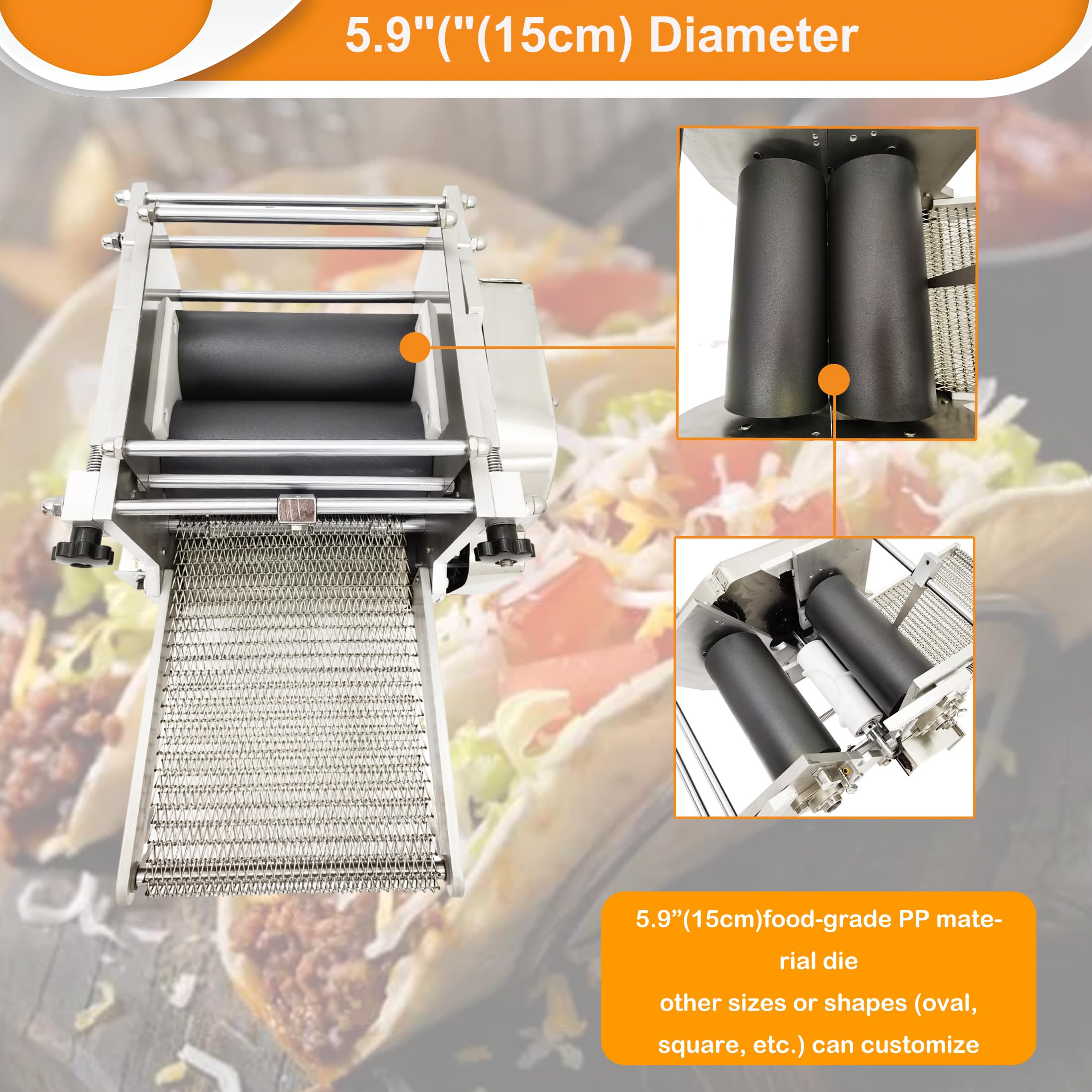 Commercial Corn Tortilla Maker Machine - 5.9
