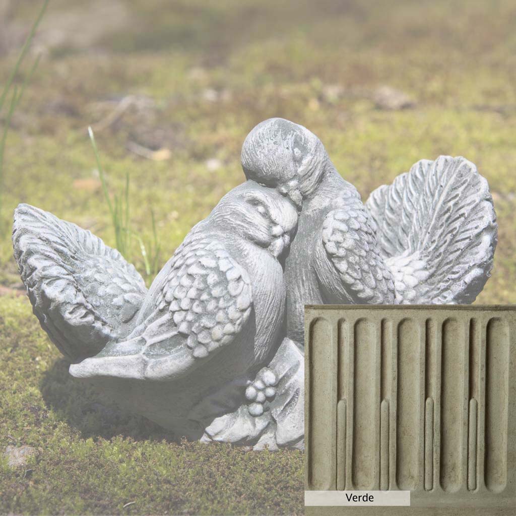 Campania International Dove Small Pair Garden Statue - Elegant Outdoor Decor for Patio, Yard & Garden - Perfect for Wedding, Anniversary & Home Decoration Gifts