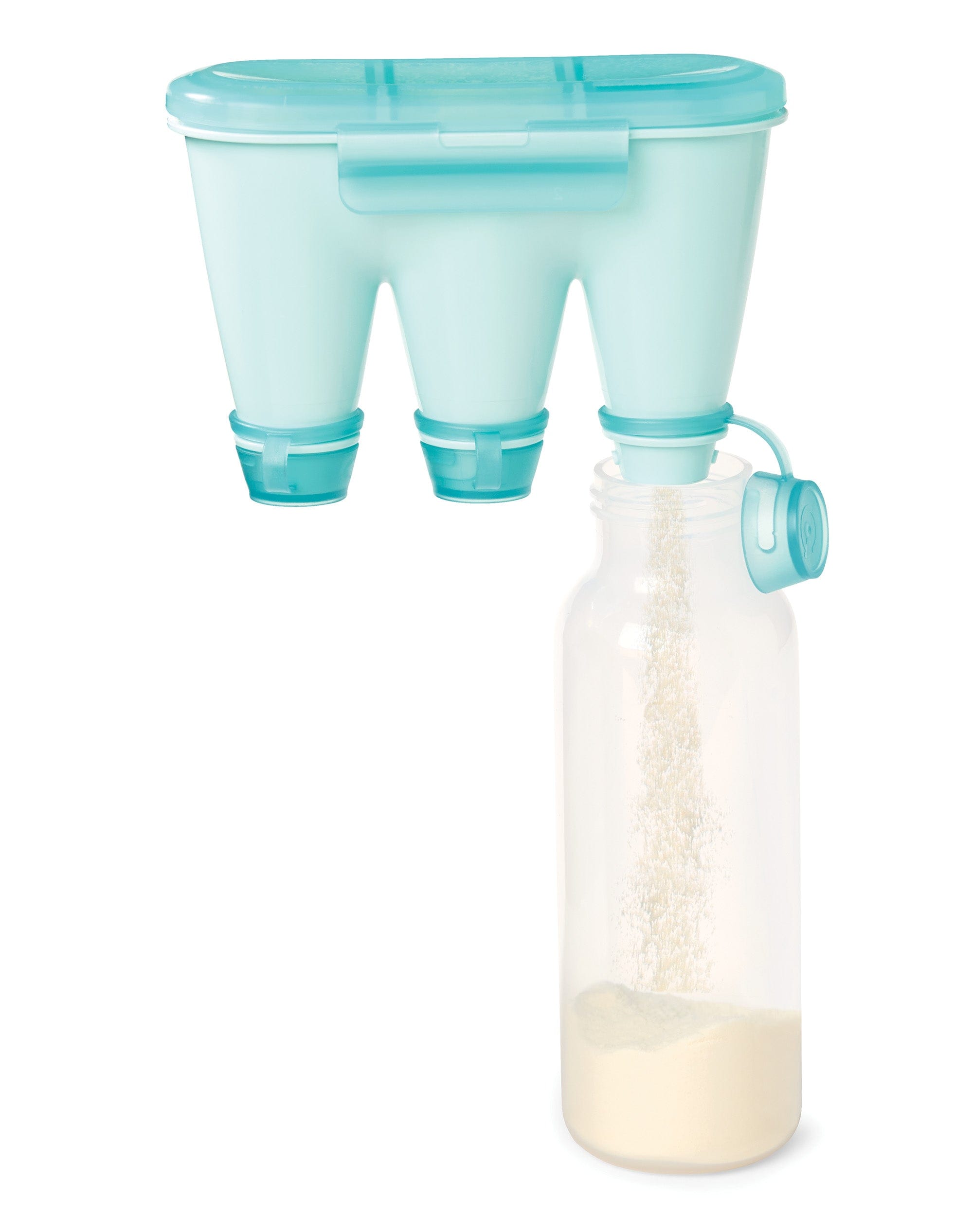 Skip Hop Easy Fill Formula Dispenser - Portable Baby Formula Container for Travel & On-the-Go Feeding - Perfect for Diaper Bags, Strollers & Daycare