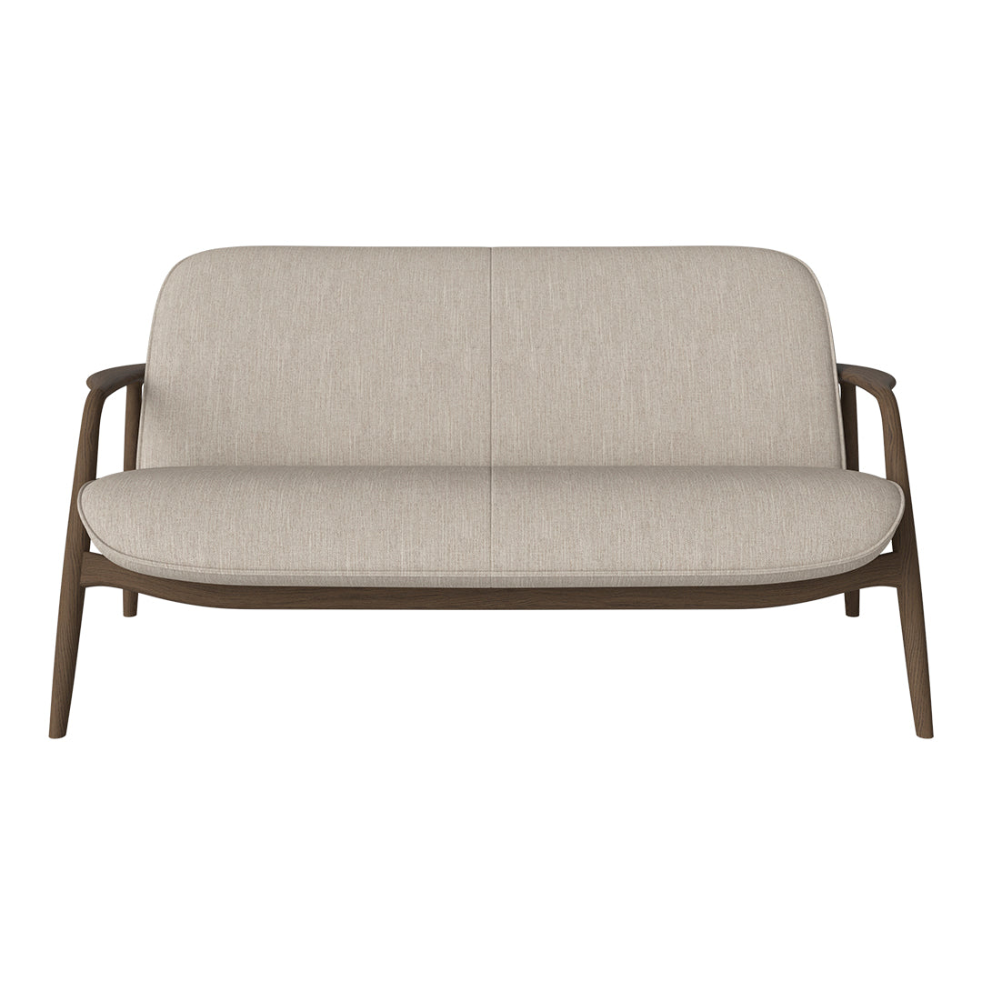 Bowie 2-Seater Sofa - Modern Fabric Living Room Couch for Small Spaces | Perfect for Apartments, Dorms & Cozy Home Decor