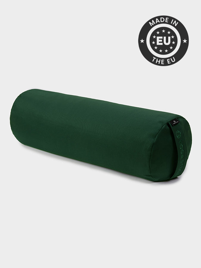 Organic Buckwheat Meditation Bolster Cushion for Yoga & Zen Relaxation - Eco-Friendly Support Pillow for Meditation, Yoga Studio, and Home Decor