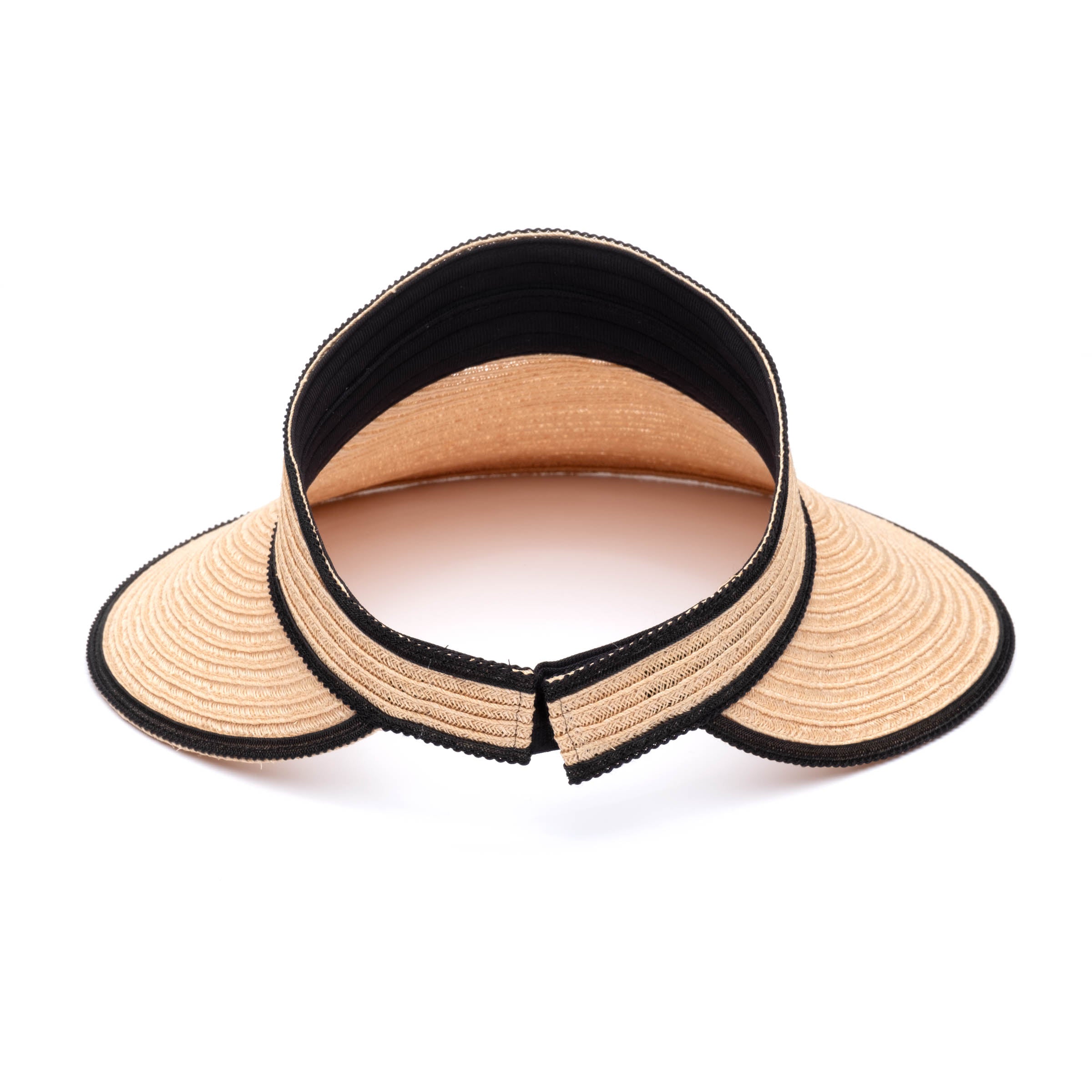 Trixie Packable Hemp Visor Hat - Adjustable Sun Hat for Women & Men - Lightweight Travel Hat for Beach, Hiking, Golf & Outdoor Activities