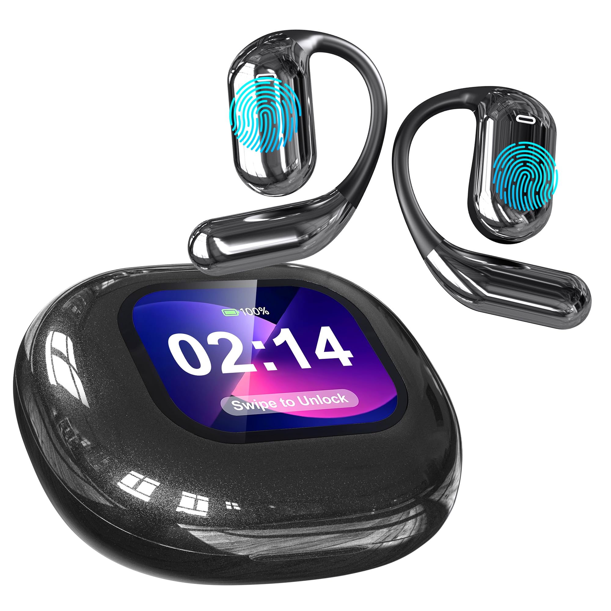 AI Real-Time Translation Wireless Earbuds - 144 Languages Two-Way Translator Bluetooth Headphones with HD Sound | Perfect for Travel, Business Meetings & Language Learning
