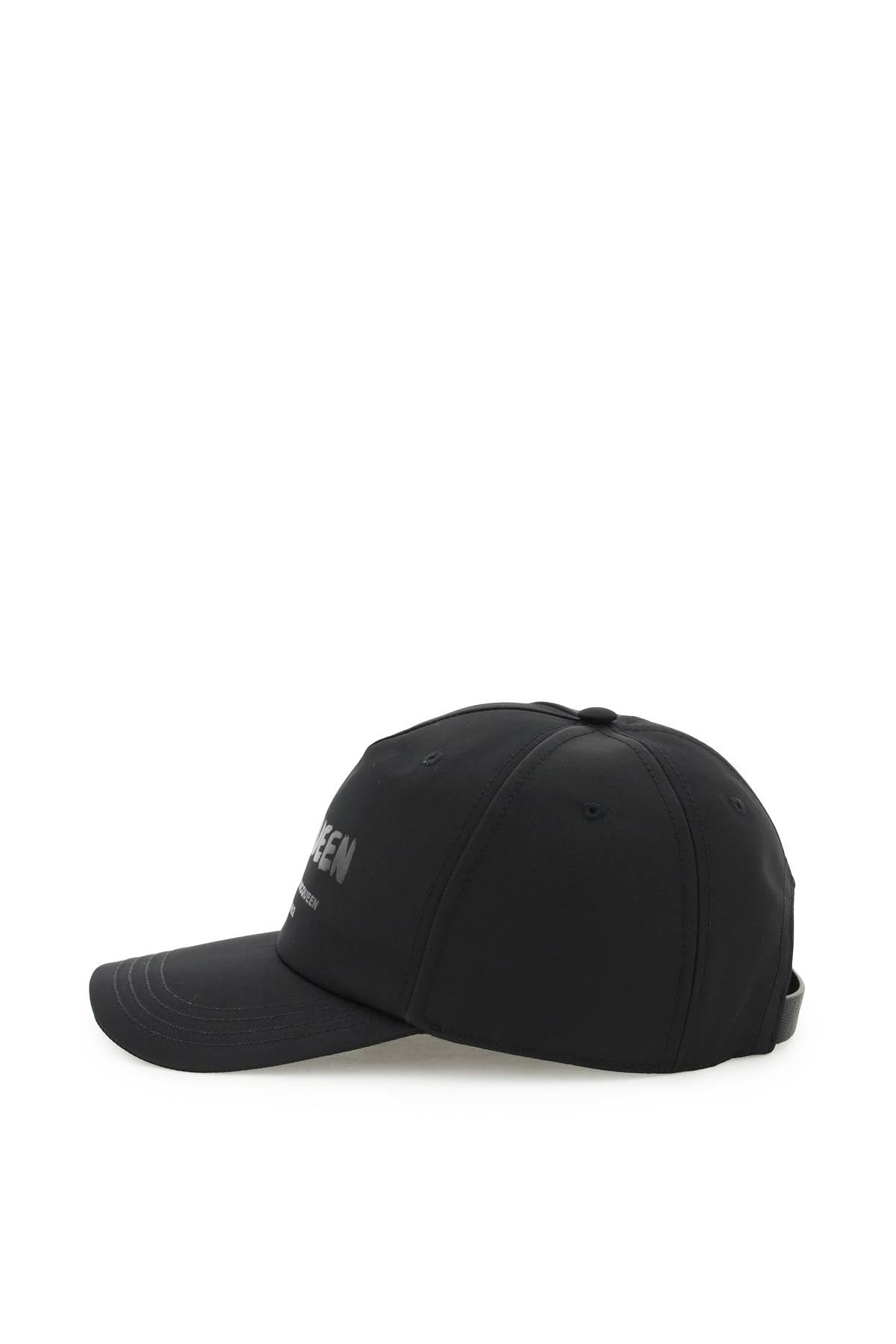 Alexander McQueen 'McQueen Graffiti' Baseball Cap - Stylish Unisex Fashion Hat for Streetwear & Casual Outfits