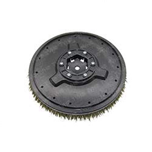 Powerboss 430111 16-Inch Heavy-Duty Cleaning Brush with Gimbal Mount - Perfect for Commercial Kitchens, Warehouses, and Industrial Floor Cleaning
