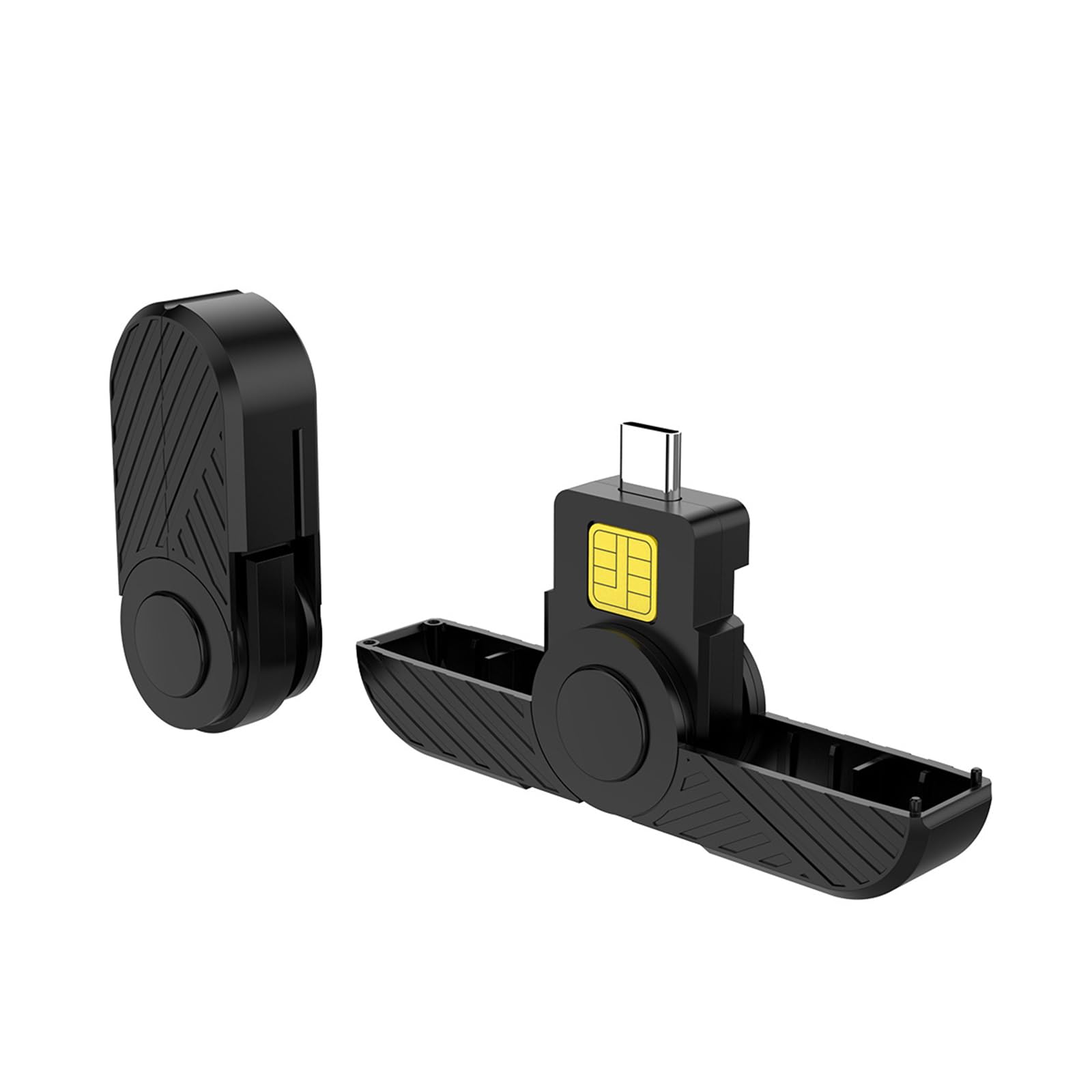 Zeizafa USB C Card Reader - Foldable Multi-Card Reader for Laptops & Phones - Supports SD, Micro SD, SIM & Chip Cards - Perfect for Travel, Office & Data Transfer