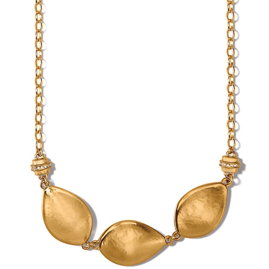 Meridian Lumens Flora Short Necklace - Elegant Floral Pendant Necklace for Women | Perfect for Date Night, Weddings & Special Occasions