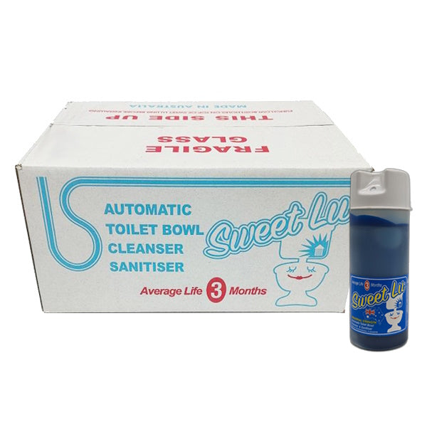 Sweet Lu Automatic Toilet Bowl Cleaner - Blue or Clear - Effortless Toilet Cleaning for Sparkling Bathrooms | Perfect for Homes, Hotels & Offices