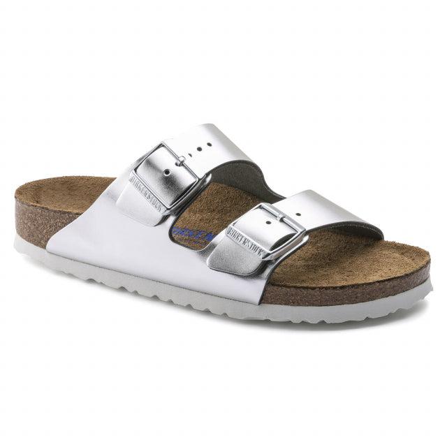 Arizona Soft Footbed Natural Leather Sandals for Women - Narrow Fit | Comfortable & Stylish for Beach, Travel & Everyday Wear