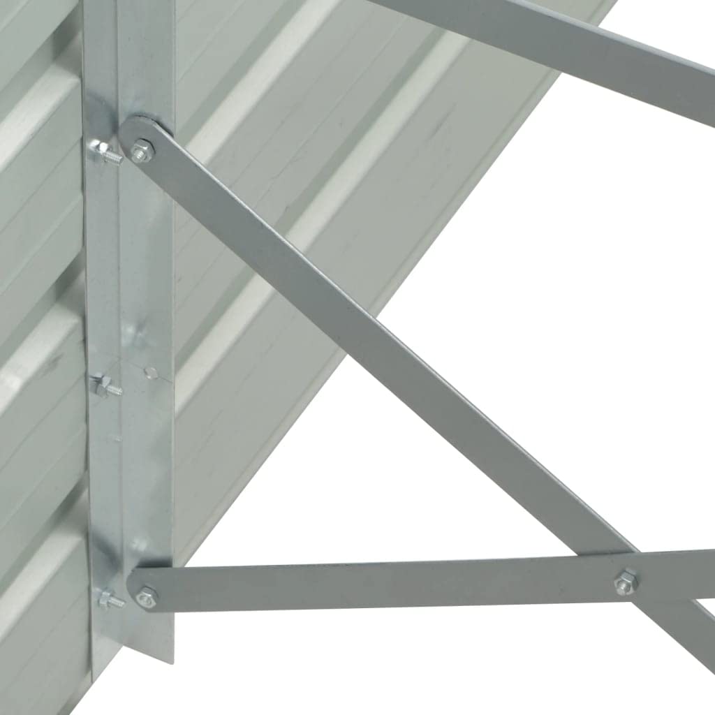 Galvanized Steel Raised Garden Bed - 39.4