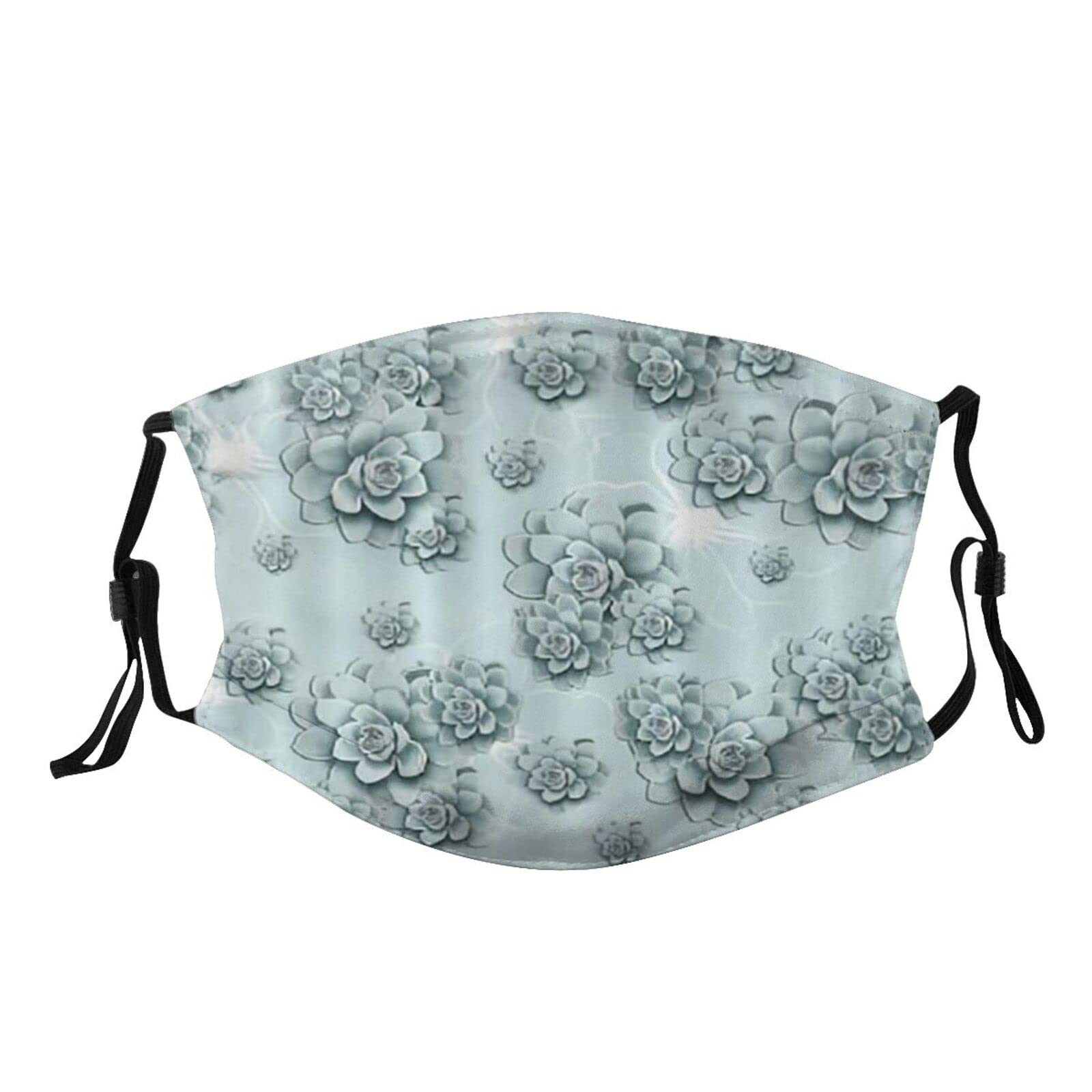 ZOMOY Washable Reusable Face Mask with 2 Filters - Breathable Bandana Balaclava for Women & Men - Perfect for Outdoor Activities, Cycling, Running, and Travel