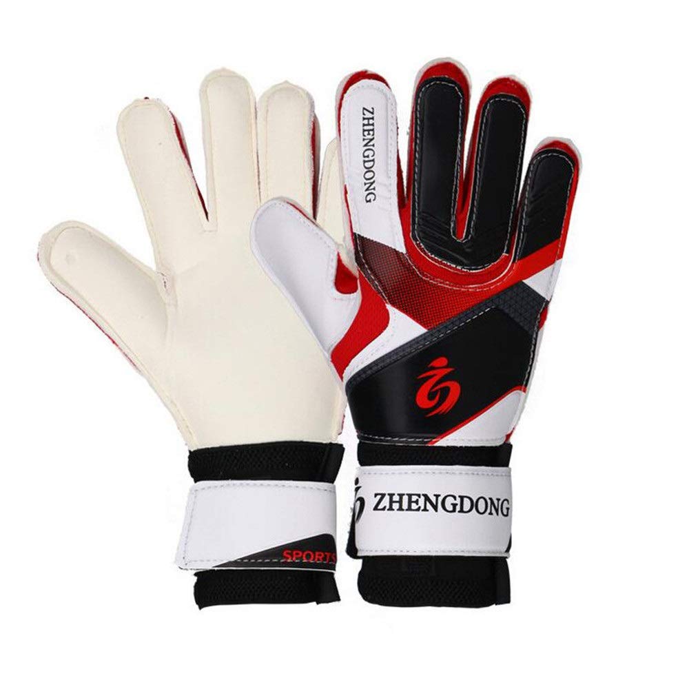 Youth Soccer Goalkeeper Gloves - Breathable Anti-Slip Goalkeeper Gloves with Excellent Protection for Football & Training | Perfect for Match Play, Practice, and Goalkeeper Training Sessions