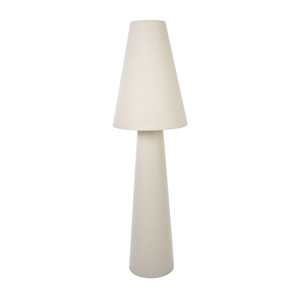 Carrington Modern Linen Floor Lamp with Adjustable Height - Elegant Living Room Lighting for Bedroom, Office & Reading Nook | Soft Ambient Light for Cozy Home Decor