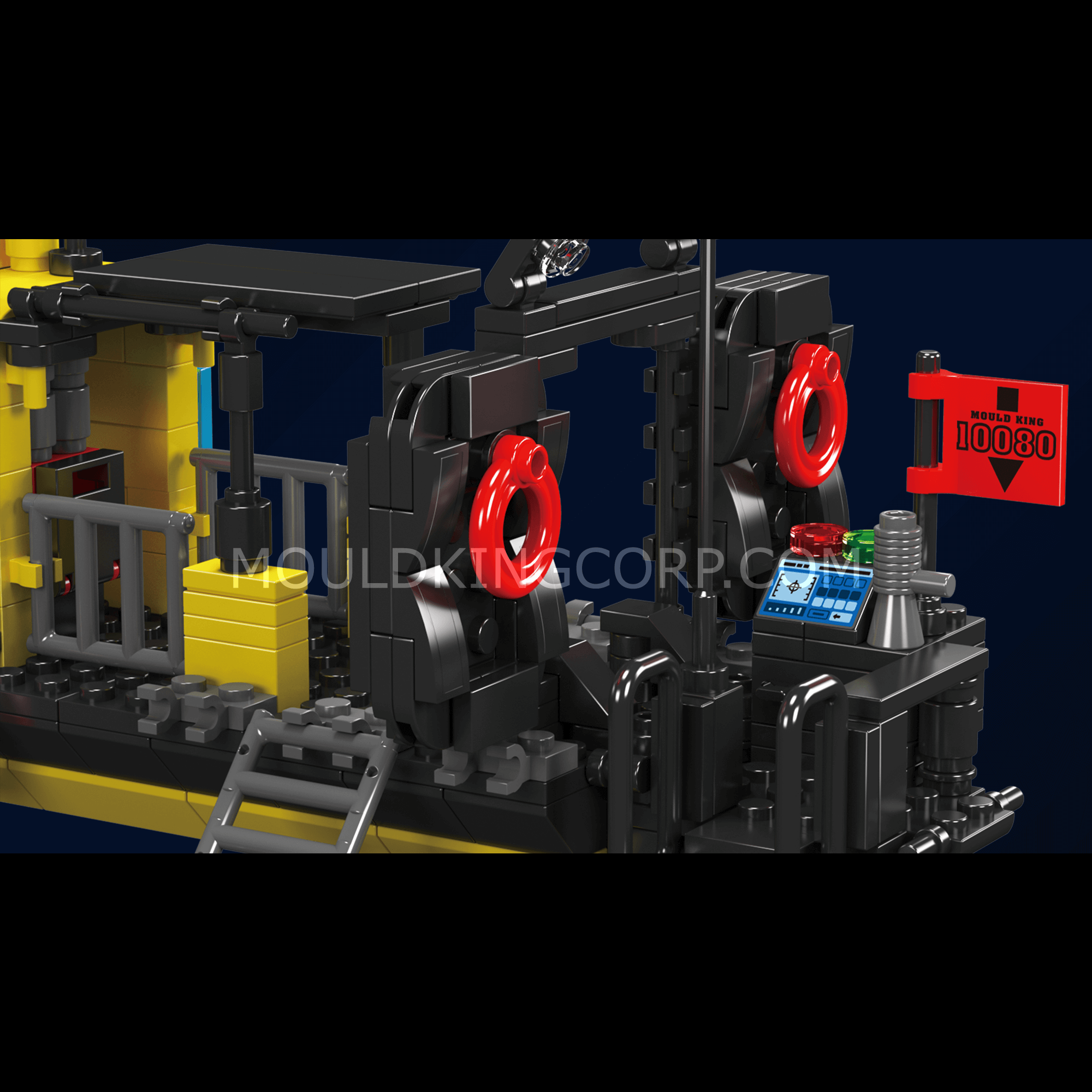 Mould King 10080 Norwegian Multi-Functional Lifeboat Building Set | 462 Pcs STEM Toy for Kids & Adults | Perfect for Creative Play, Collectors & Model Ship Enthusiasts