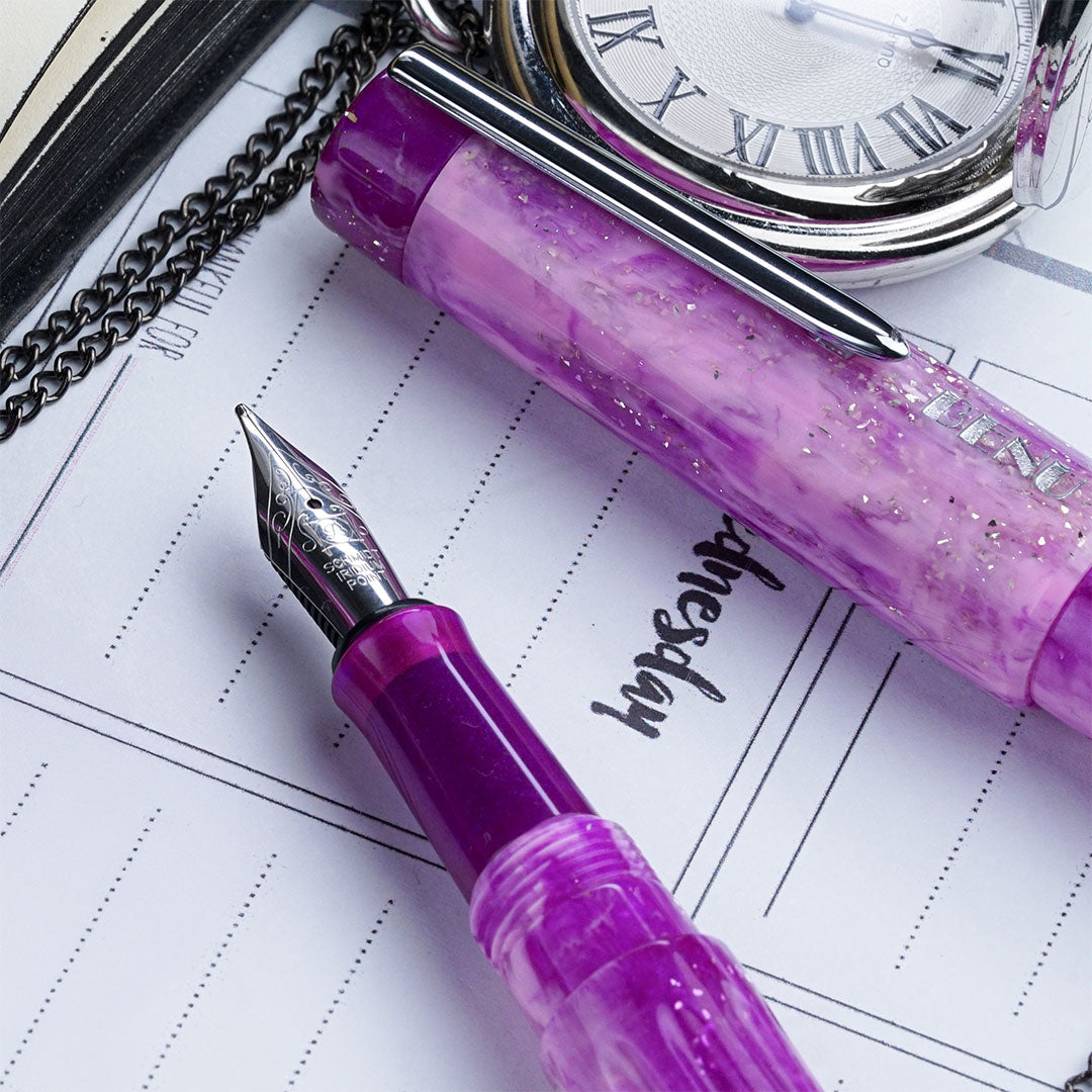 Benu DailyMate Fountain Pen - Premium Writing Instrument for Smooth Ink Flow, Perfect for Office, School & Journaling - Exciting Friday Edition