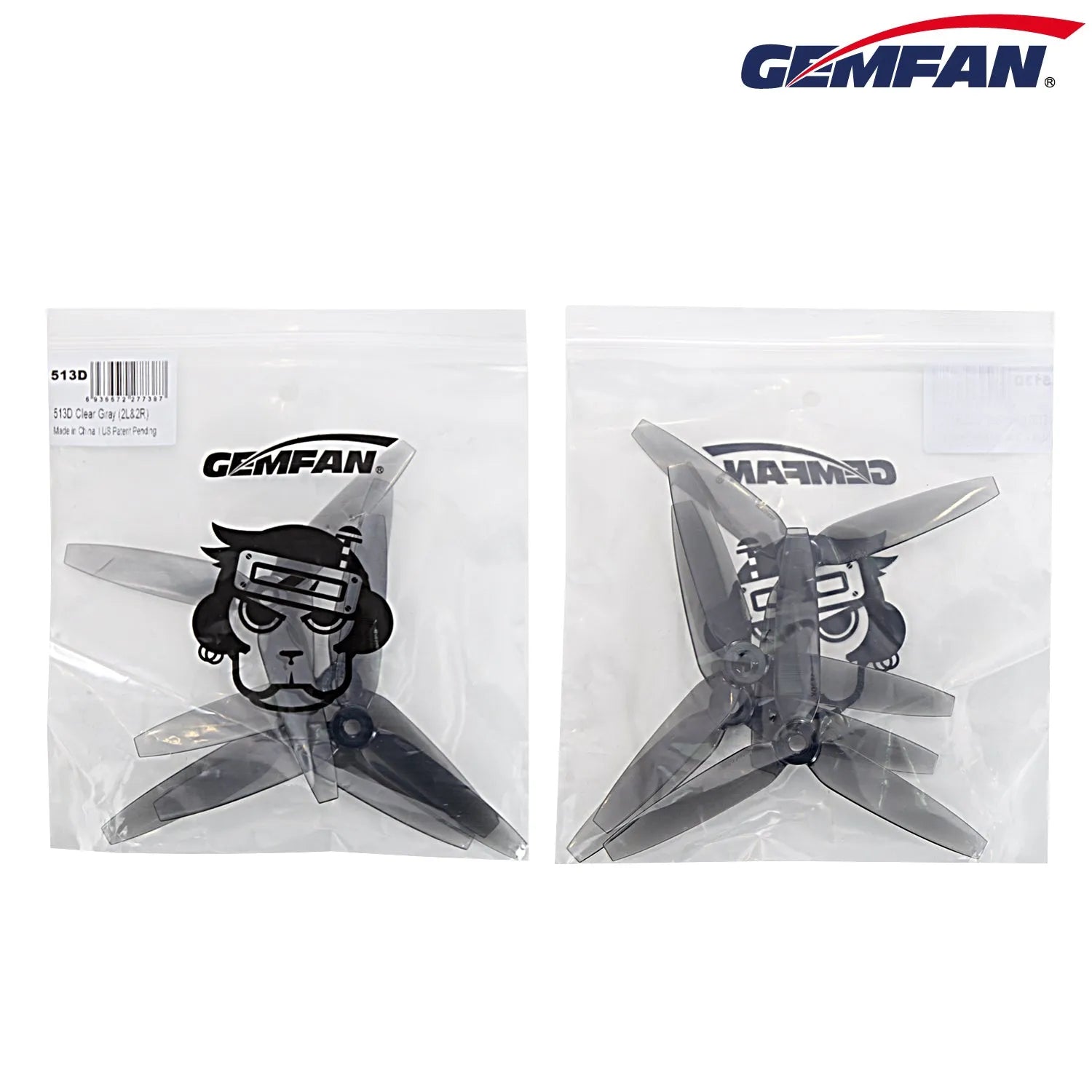 GEMFAN Hurricane SL 6026 PC 1.5mm Propeller for 2004 1700KV Drone - 8 Pack - High Performance FPV Racing & Freestyle Drones - Durable Polycarbonate Blades for Smooth Flight