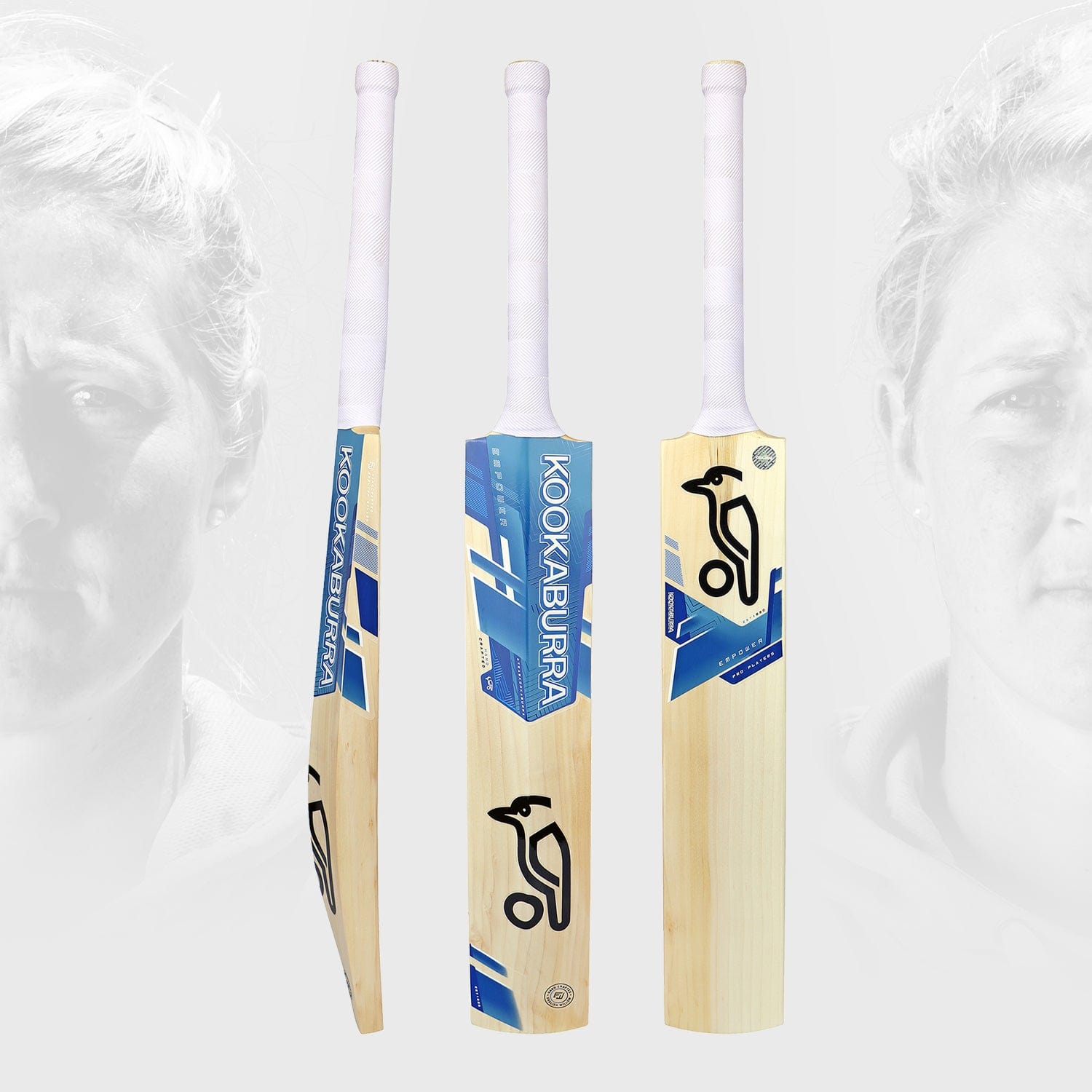 Kookaburra Empower Sophie Devine Replica Cricket Bat - Senior Size for Professional & Amateur Players - Perfect for Cricket Matches, Training & Collectibles