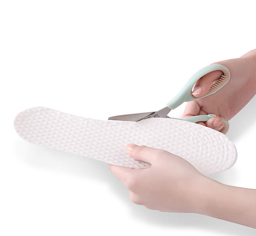 10 Pairs Disposable Shoe Liners for Women - Breathable Thin Insoles, Replaceable Sweat & Odor Control, Wood Pulp Foot Cushions - Perfect for Gym, Travel, Work & Barefoot Comfort