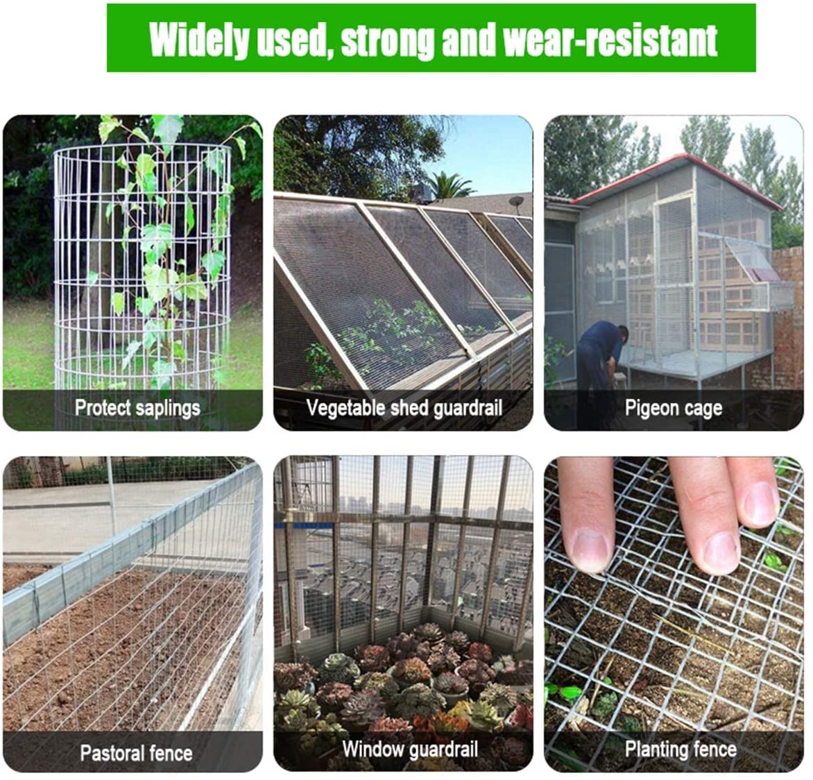 1/4 Inch 23 Gauge Welded Wire Mesh Roll - 36