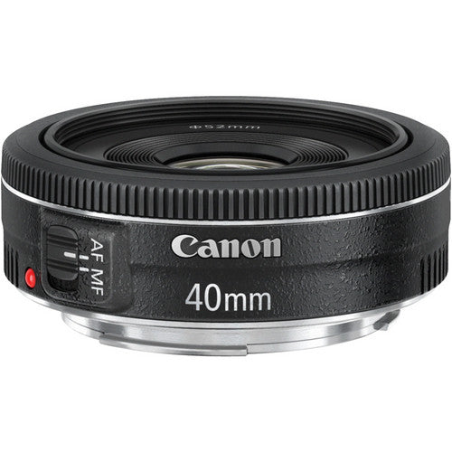 Canon EF 40mm F/2.8 STM Lens - Ultra Slim Wide-Angle Prime Lens for DSLR Cameras | Perfect for Portrait, Street & Travel Photography | Compatible with Canon EOS DSLRs
