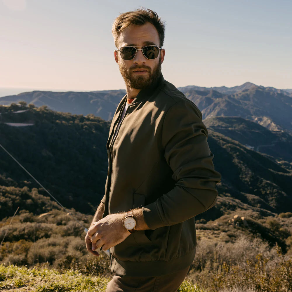Aviator Sunglasses Matte Black & American Grey - Polarized UV Protection for Men & Women - Perfect for Driving, Travel, and Outdoor Activities