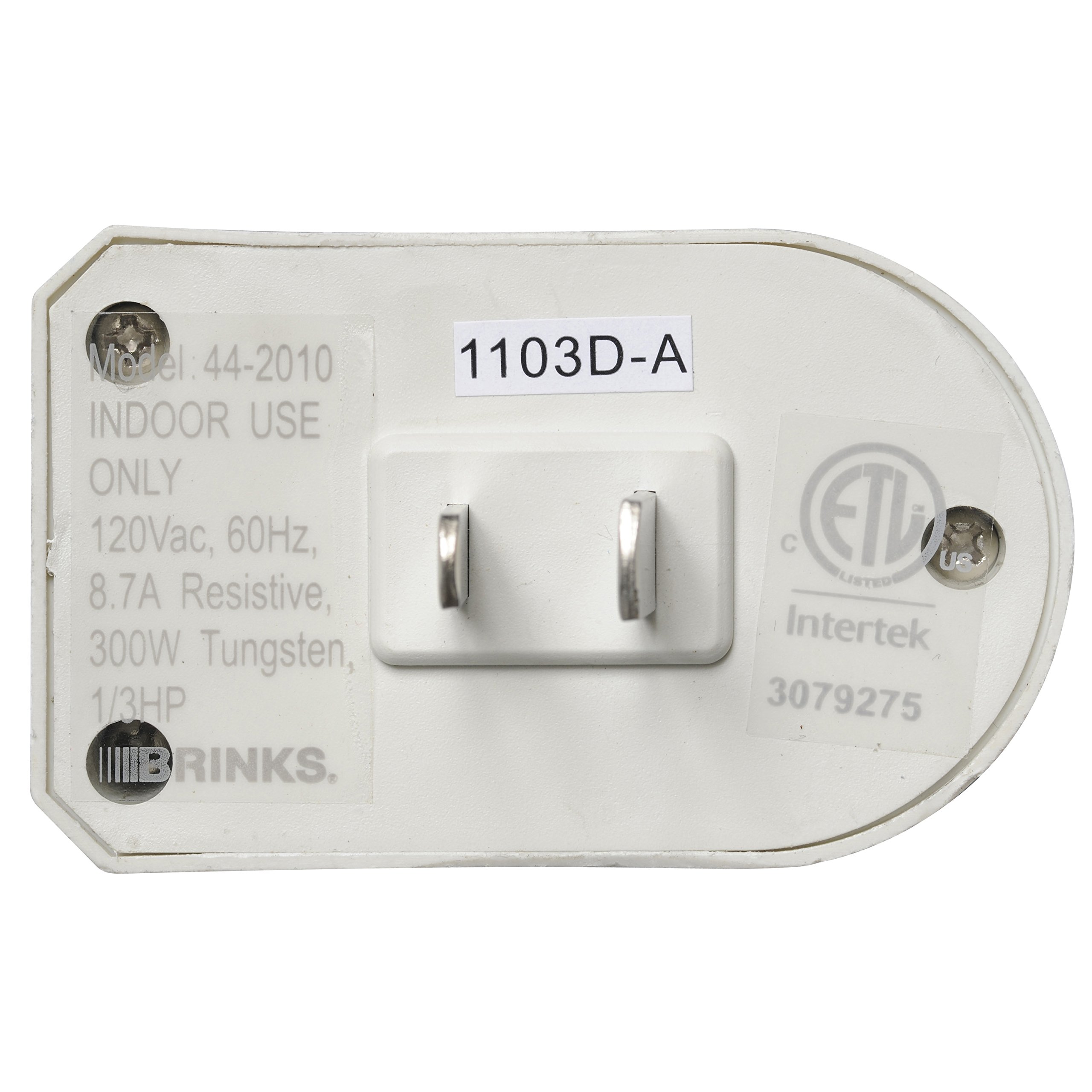 BRINKS Indoor Digital Timer with Photocell - Programmable 2-Hour Increment Settings for Home Automation & Energy Savings | Perfect for Lights, Appliances & Holiday Decorations