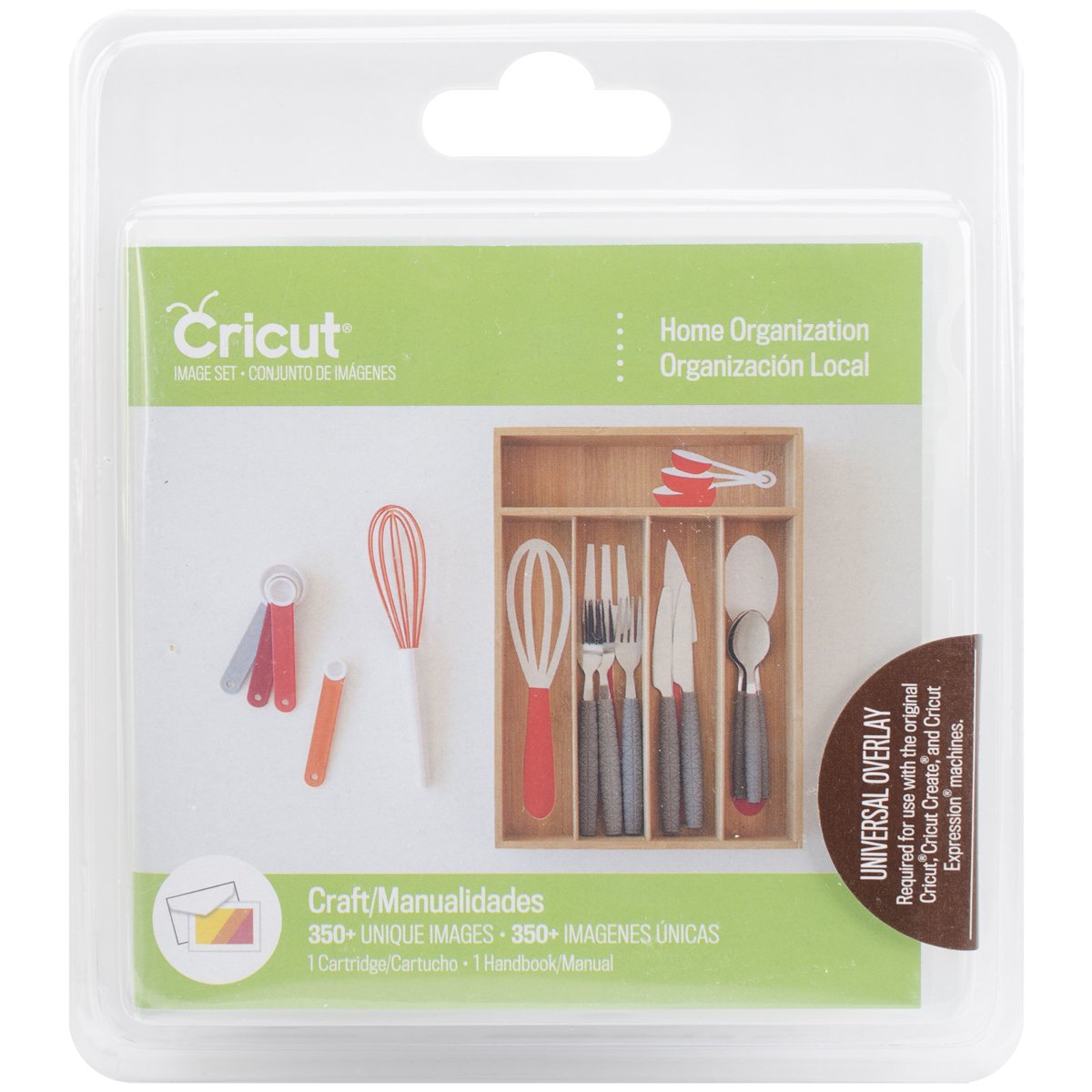 Cricut 2002653 Home Organization Cartridge - Crafting Essentials for DIY Projects, Scrapbooking, and Home Decor