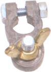 High-Quality Battery Terminals for Cars, Trucks & Marine - Corrosion-Resistant Copper Clamp Connectors - Perfect for Automotive, RV & Boat Electrical Systems