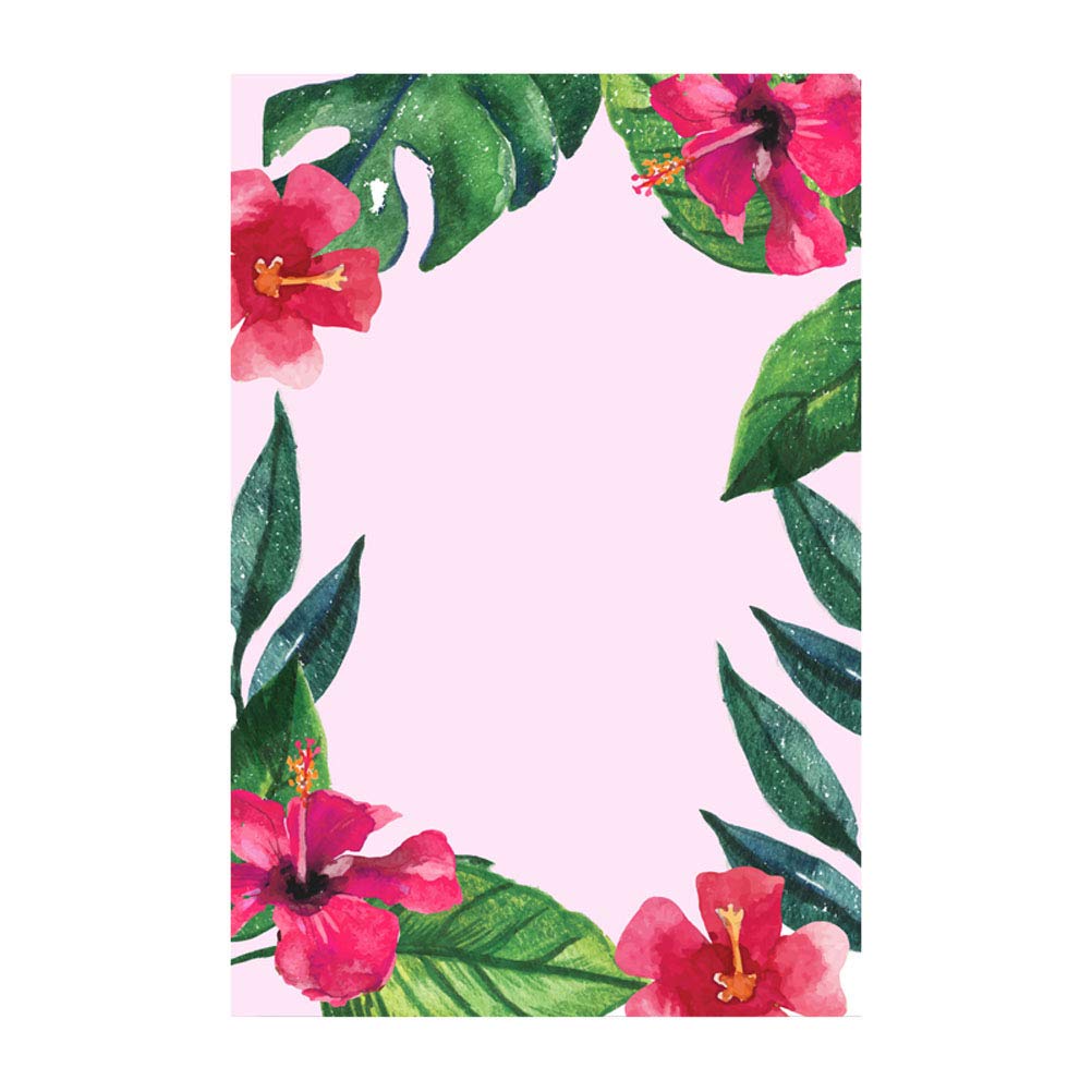 Premium PC D Monstera Flower Photography Backdrop - 5x7ft Studio Background for Store, Work Room, Photo Shoots (No Stand Included) - Perfect for E-commerce, Portrait & Social Media Content Creation