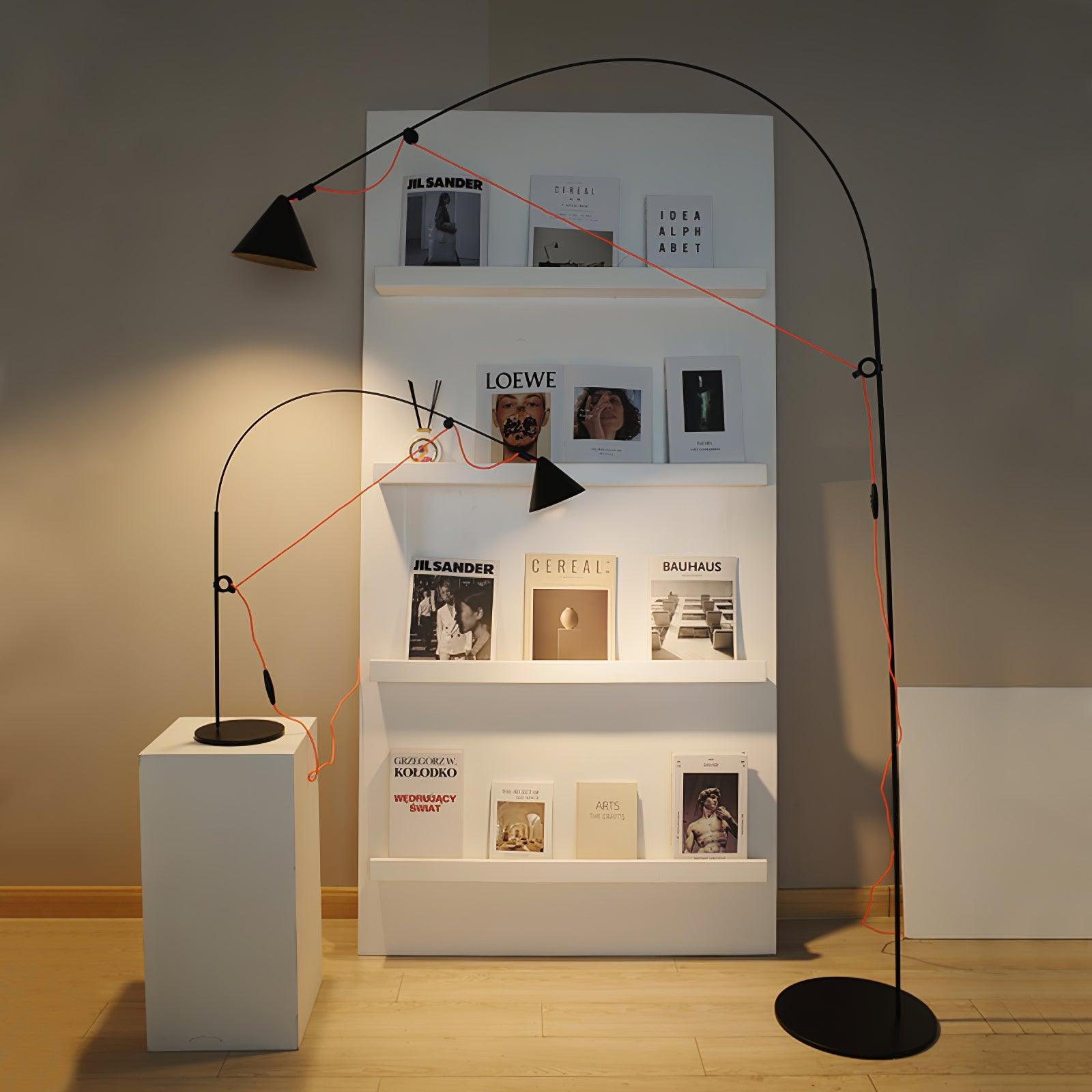 Modern Black Table Lamp with USB Port - Adjustable Brightness for Bedroom, Office & Living Room - Stylish Nightstand Lighting for Reading & Decor