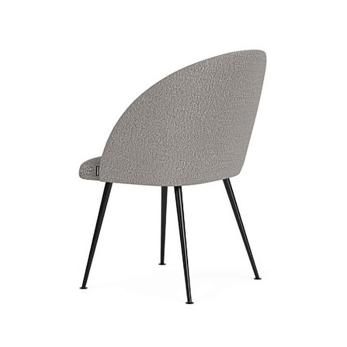 Holly Boucle Dining Chair - Modern Upholstered Accent Chair for Kitchen, Dining Room & Office - Comfortable & Stylish Home Decor