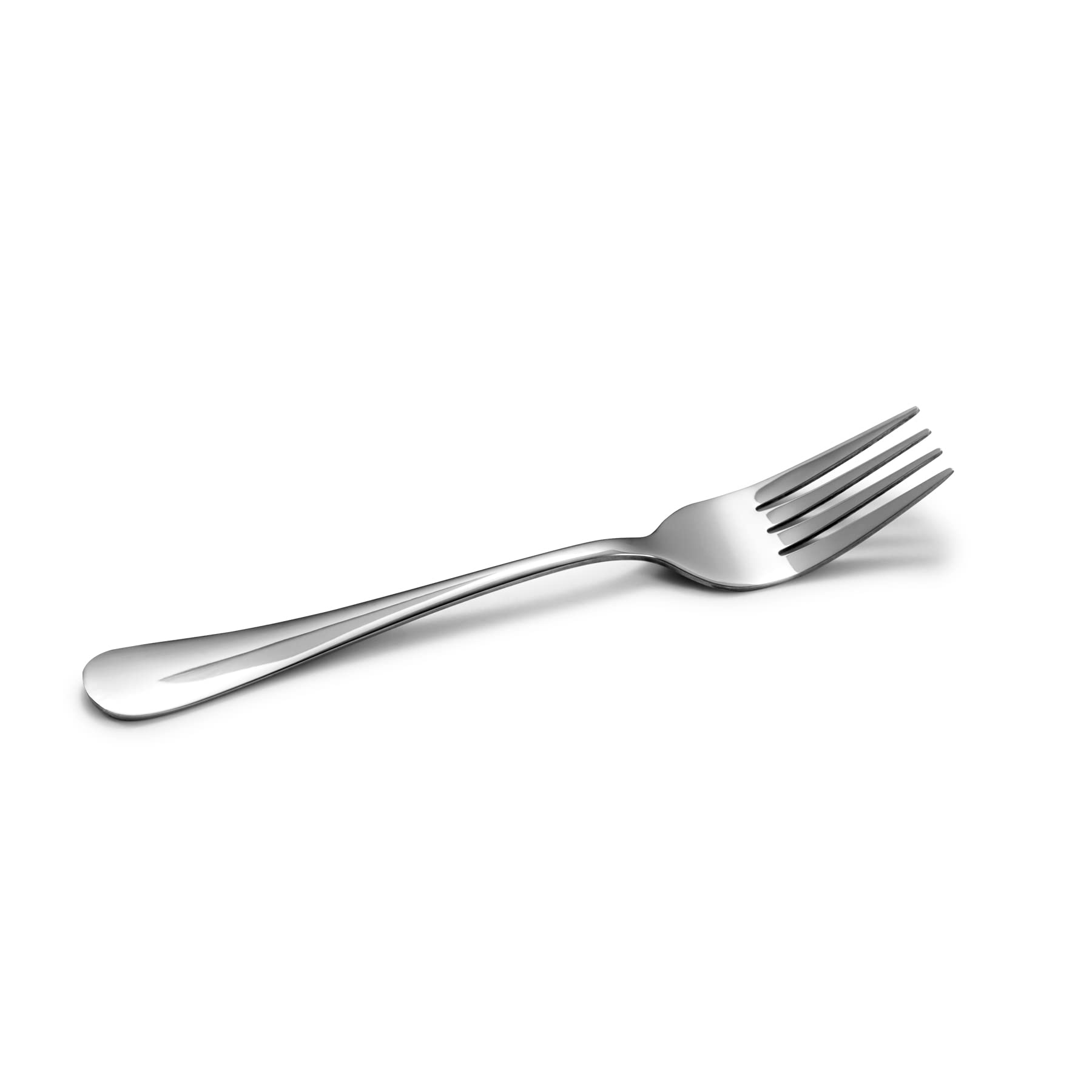 ELLERT 12-Piece Stainless Steel Salad Forks & Dessert Forks Set - 18/10 Mirror Polished Dishwasher Safe Silverware (6.7 Inches, Silver) - Perfect for Dinner Parties, Weddings, Restaurants & Home Entertaining