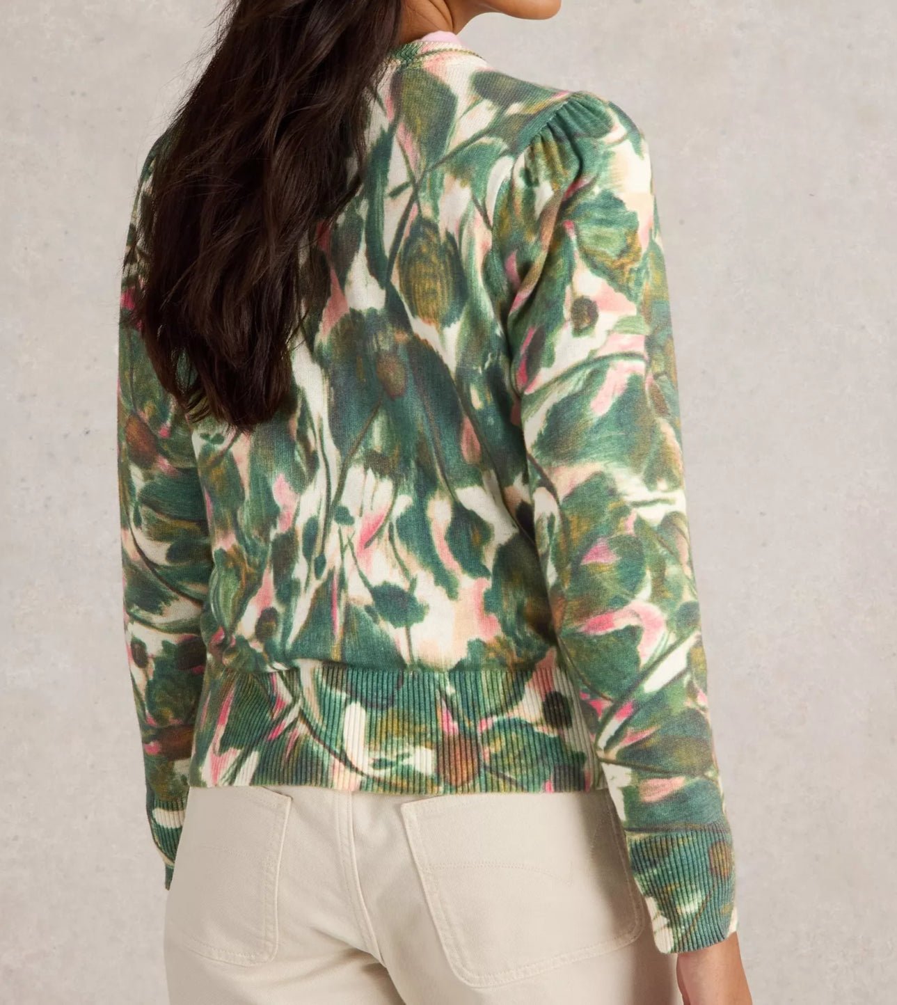 Rosie Corton Print Cardigan for Women - Stylish Knit Open Front Sweater | Perfect for Casual Outfits, Office Wear & Cozy Evenings