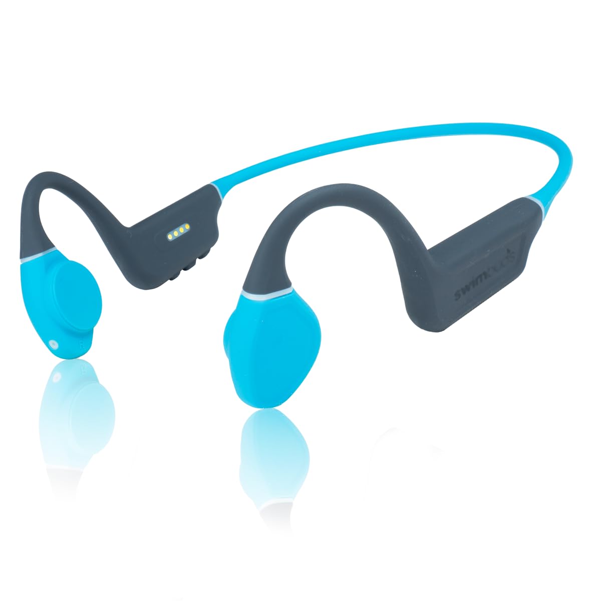 Swimbuds Bone Conduction 2 - 100% Waterproof Headphones for Swimming with 16GB Storage | Bluetooth & No Mic Design | Perfect for Pool Workouts & Open Water Swimming