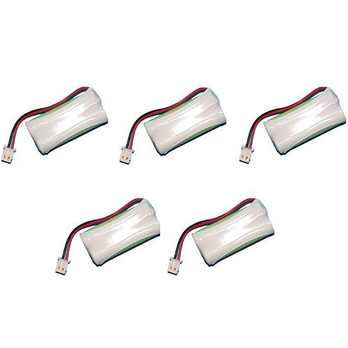 Synergy Digital Cordless Phone Batteries - 5 Pack BATT-E30025CL Replacement Batteries Compatible with Vtech CS6419-2 Cordless Phone | Perfect for Home & Office Communication