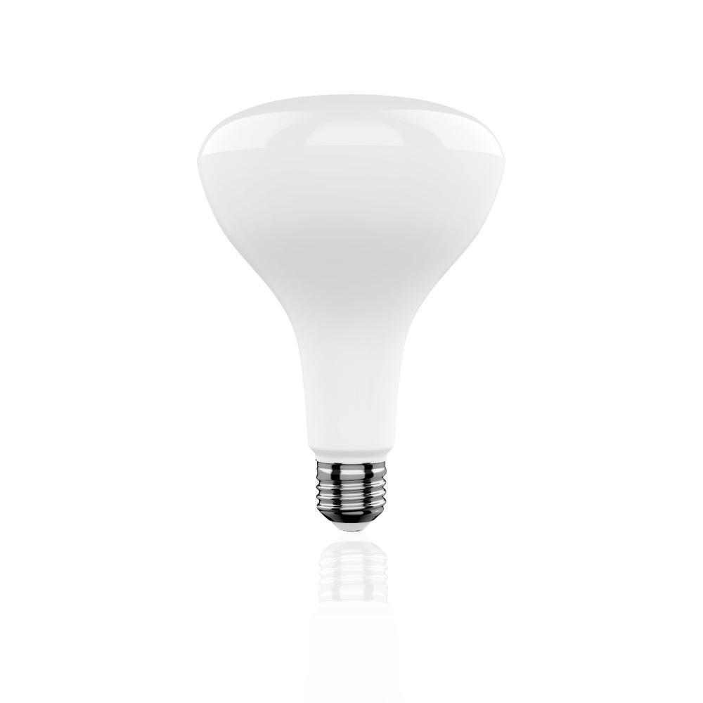 15.5W BR40 LED Light Bulbs - 3000K Warm White, Dimmable, 1100 Lumens, E26 Base - Perfect for Living Rooms, Bedrooms & Dimmable Lighting Fixtures