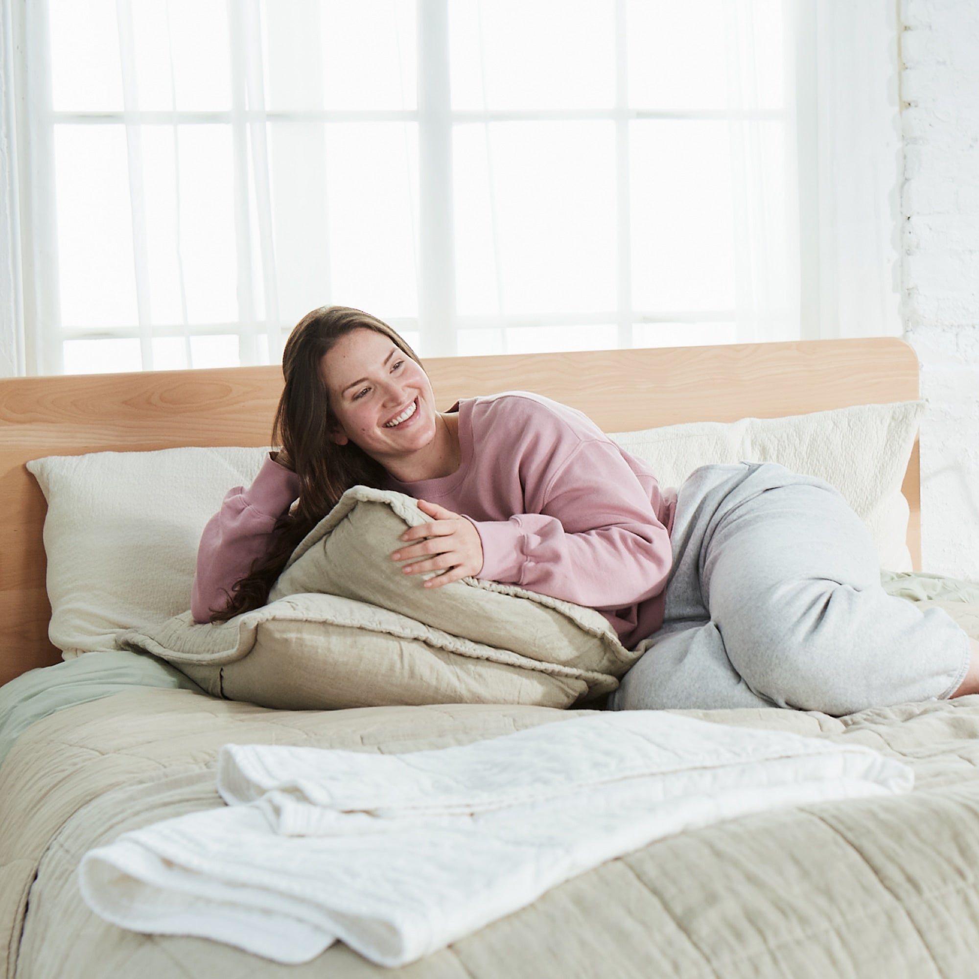 Premium Natural Linen Quilt - Breathable & Soft Bedding Set for All Seasons | Perfect for Master Bedroom, Guest Room & Cozy Home Decor