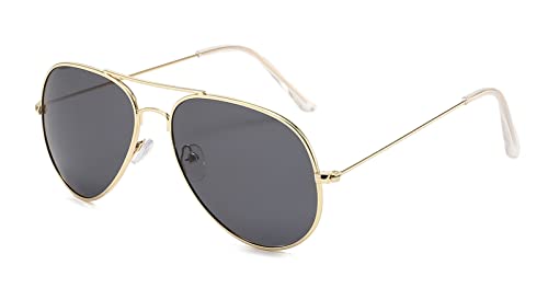 Gold Frame/Grey Lens