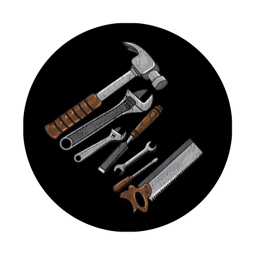 Professional Hammer, Saw, Wrench, Chisel & Screwdriver Set - Essential Multi-Purpose Tools for Home Repair, Construction & DIY Projects