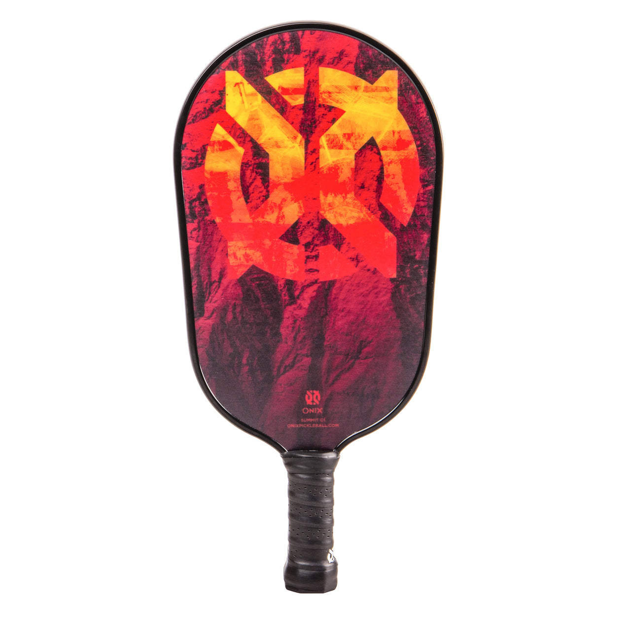 Onix Composite Summit C1 Pickleball Paddle - Premium Carbon Fiber Face with Cushion Core - Red - Perfect for Competitive Play & Outdoor Recreation